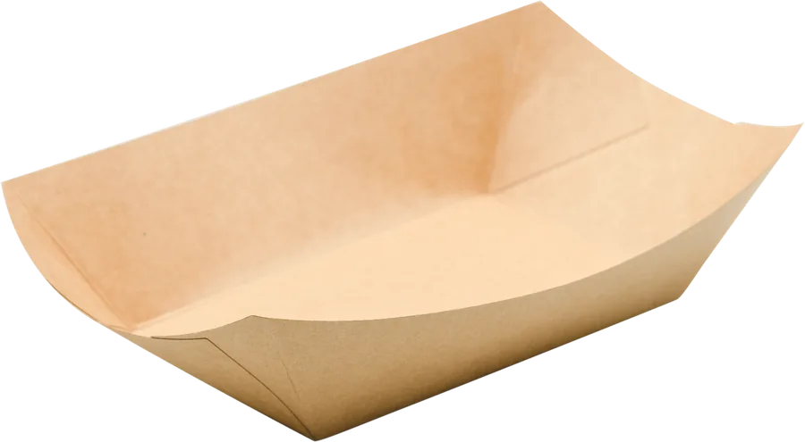 Canoa de cartón para alimentos